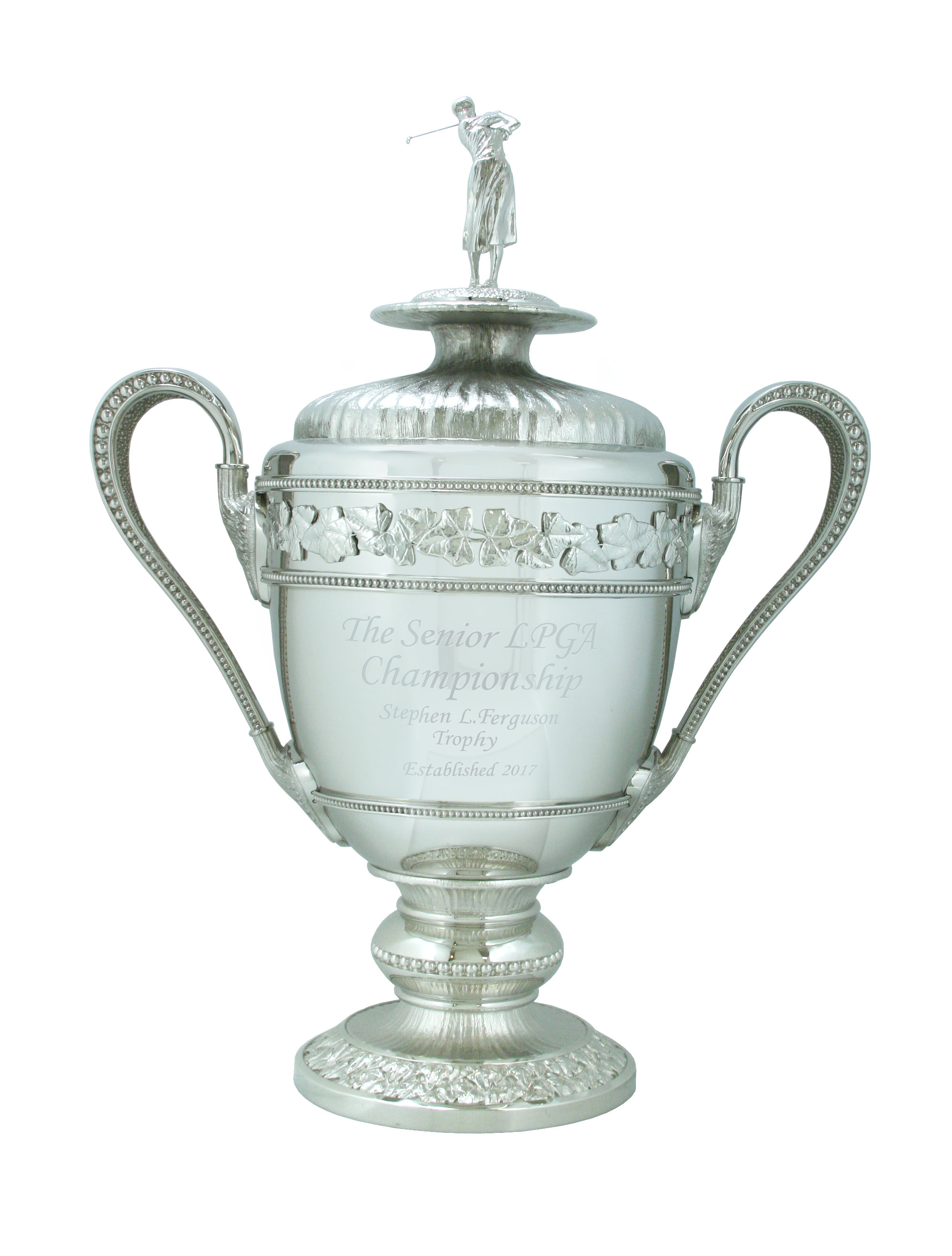 Senior LPGA Championship “Stephen L. Ferguson” Trophy made by Malcolm DeMille